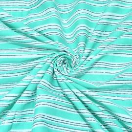 Buy Turquoise Colour Cotton Print Fabrics Online in Delhi
