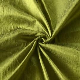 Buy Mehendi Green Colour Primium Pure Row Silk Fabrics  Online in Delhi