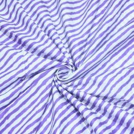 Buy Lavender Colour Cotton Print Fabrics Online in Delhi