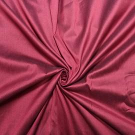 Buy Light Burgundy Colour Cotton Silk Fabrics Online in Delhi