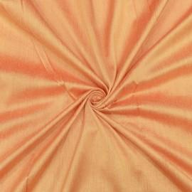 Buy Squash Orange Colour Cotton Silk Fabrics Online in Delhi