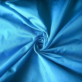 Buy Chlorine Blue Colour Pure Silk Fabrics Online in Delhi