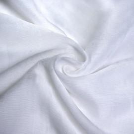Buy White Pure Shahzadi Silk Chiffon Fabrics Width 36