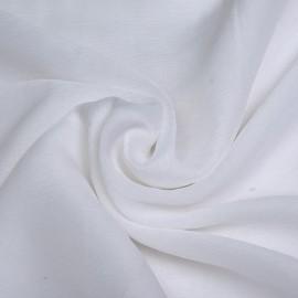 Buy White Pure Maharani Silk Chiffon Fabrics Width 44
