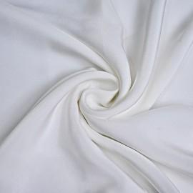 Buy White Pure Crepe Silk Fabrics 60gm Width 44