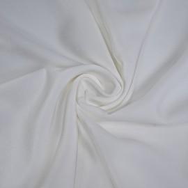 Buy White Pure Crepe Silk Fabrics 100gm Width 44