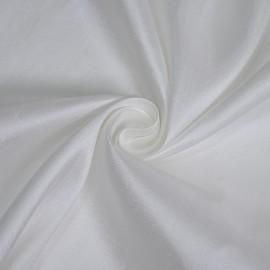 Buy White Pure Dupion Silk Fabrics 80gm Width 44