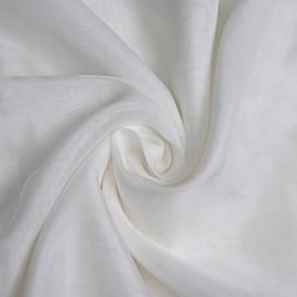 Buy White Viscose Organza Fabrics Width 44