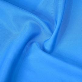 Buy Dark Sky Blue Poly Crape Fabrics Online in Delhi