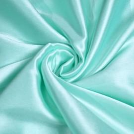 Buy Ice Blue Colour Poly Satin Fabrics Online in Delhi