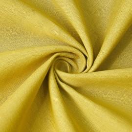 Buy Citrine Yellow Colour Lilen Cotton Fabrics Online in Delhi