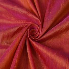 Buy Candy Pink Premium Pure Raw Silk Fabrics Online in Delhi