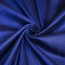 Buy Royal Blue Colour Poly Dupion Fabrics Online in Delhi