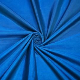 Buy Denim Blue Semi Silk Fabrics  Online in Delhi