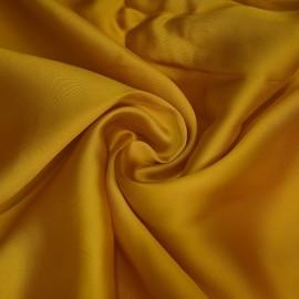 Buy Mustard Colour Dyed Satin Organza Fabrics Online in Delhi