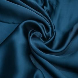 Buy Blue Sapphire Colour Dyed Satin Organza Fabrics Online in Delhi