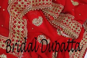 Buy Bridal Dupatta Online in Delhi