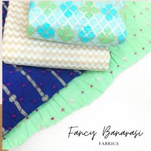 Buy Fancy Banarasi Fabric Online in Delhi