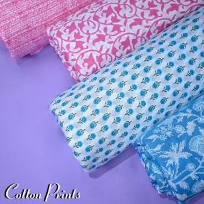 Buy Cotton Print Fabrics Online in Delhi