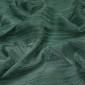 Dark Green Colour Satin Organza Abstract Pleated Fabrics 58