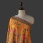 Mustard Colour Georgette Multi Thread Embroidery Dupatta