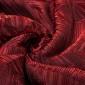 Maroon Colour Satin Organza Abstract Pleated Fabrics 58